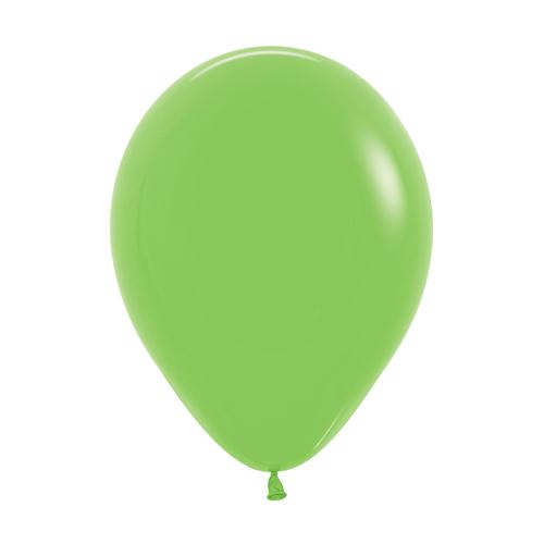 Balón Solid 25 cm, zelený limetka /100ks/