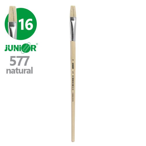Lapos ecset JUNIOR 16 - 577 Natural