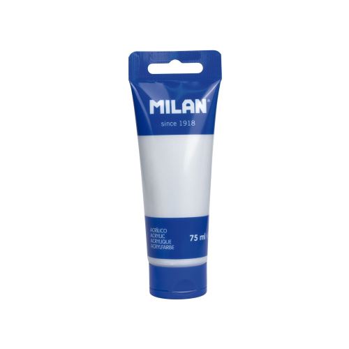 Farba akrylová 75 ml - strieborná