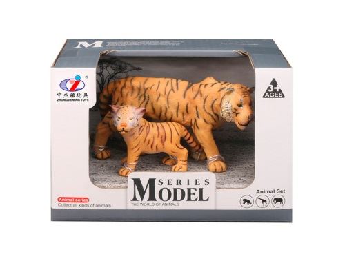 Zoolandia tigrisek kölykökkel 7-15 cm dobozban