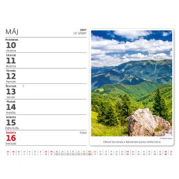 Stolový kalendár 2027 MiniMax Čarovné Slovensko (1)