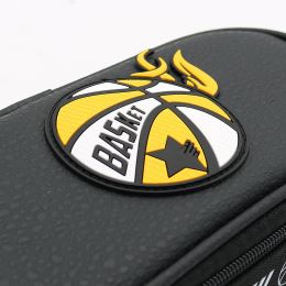 Tolltartó 1 patentos cipzárral, üres - Kosár (3 színből álló keverék) (7)