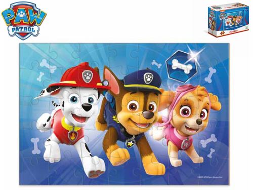 Mancs őrjárat puzzle 20x13cm 35darabos dobozban