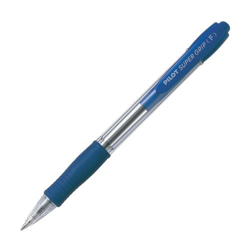 Pero guľôčkové PILOT Super Grip 0,7 mm - modrá náplň