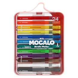M&G MOCALO akril filctoll, ecsethegy - 24 színből álló készlet (2)