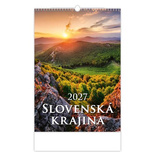 Nástenný kalendár 2027 Slovenská krajina