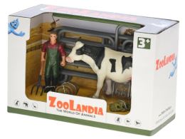 Zoolandia tehén tartozékokkal, 4 faj a dobozban (1)