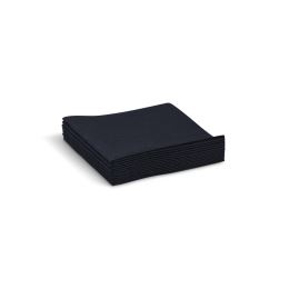 Szalvéta PREMIUM fekete 20 x 20 cm dobozban [100 db]