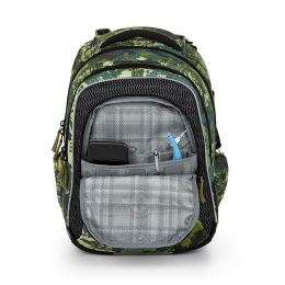 Iskolai hátizsák BagMaster ALFA 25 B - Vadászrepülőgépek (8)