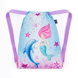 Iskolai hátizsák BagMaster Lumi 24 A + tolltartó + tok - Hableány (9)