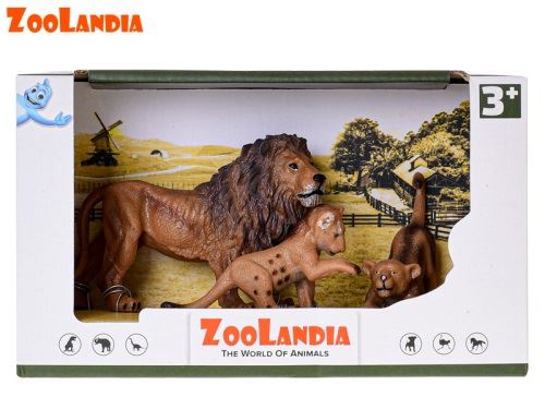 Zoolandia oroszlán kölykökkel dobozban