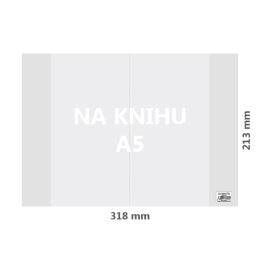 FüzetborítóA5 PVC 318x213 mm, vastag/átlátszó, 1 db