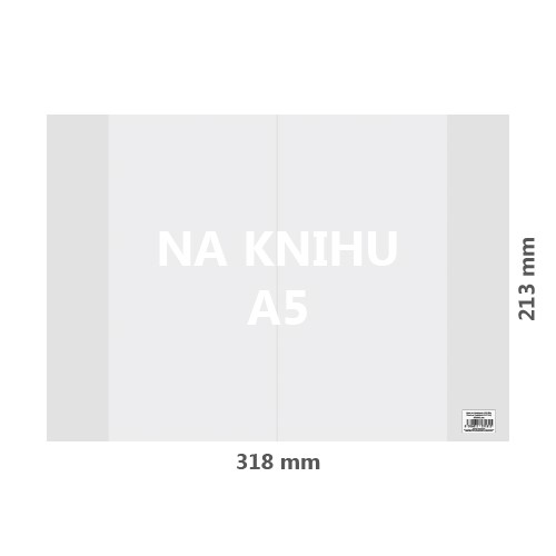 FüzetborítóA5 PVC 318x213 mm, vastag/átlátszó, 1 db