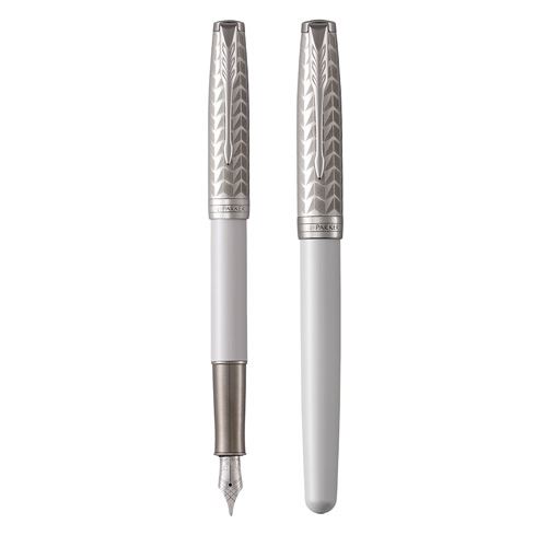 PARKER toll toll Sonnet fém és gyöngy CT 18K -F-