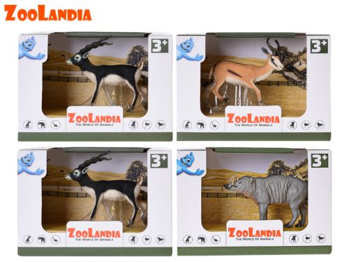 Zoolandia állatka safari 4 féle dobozban
