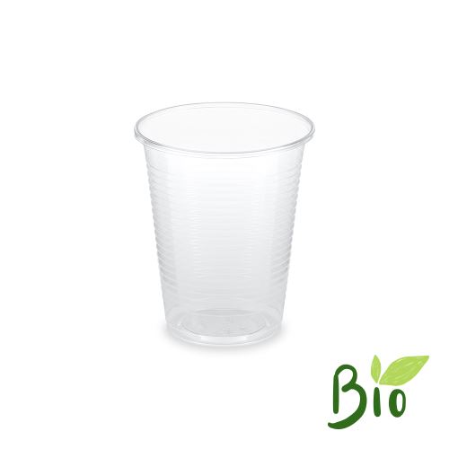 Átlátszó pohár 0,18 l (PLA BIO) 100 db
