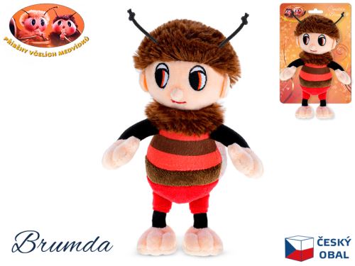 Príbehy včelích medvedíkov Brumd plüss, 15 cm, 0m+ kartonlapon