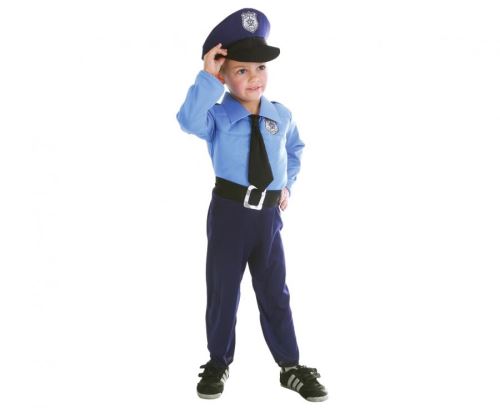 Detský kostým Policajt, veľkosť 92/104 cm