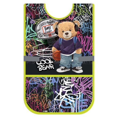 Kötény/Poncsó a művészeti oktatáshoz JUNIOR S8 - Cool Bear