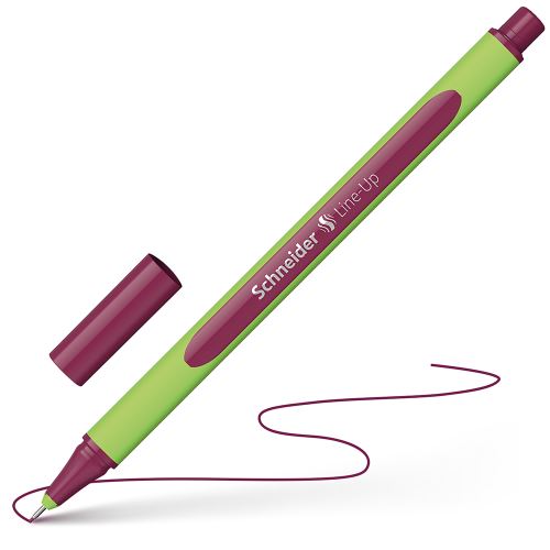 Marker Schneider Line-Up 0,4 mm - kárminpiros