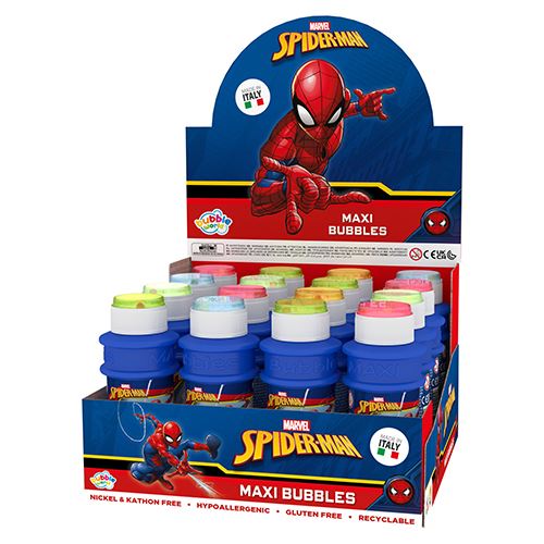 Buborékfújó DULCOP 175 ml, Spider-Man