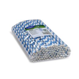 Szivószál JUMBO ezüst 25 cm x 8 mm (150db) (1)