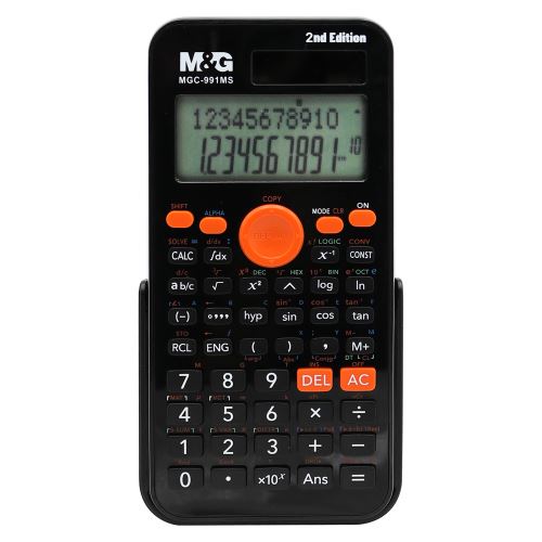 M&G MGC-991MS tudományos számológép, 401 funkcióval (10+2 karakter, 2 sor) (2)