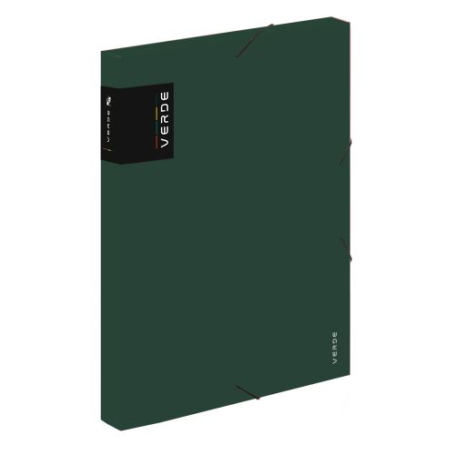 PP doboz gumival A4 VERDE zöld