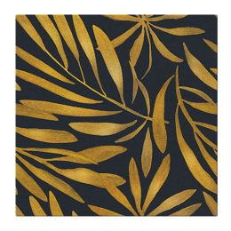 PAW AIRLAID Szalvéta 40x40 cm Golden leaves