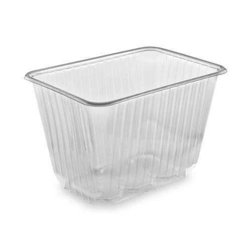 Szögletes tál átlátszó 2000 l / 50db