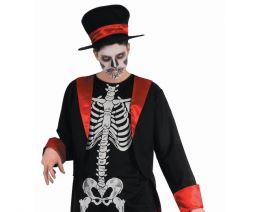 Dead Man felnőtt jelmez (kalap, kabát, overall), 52-es méret