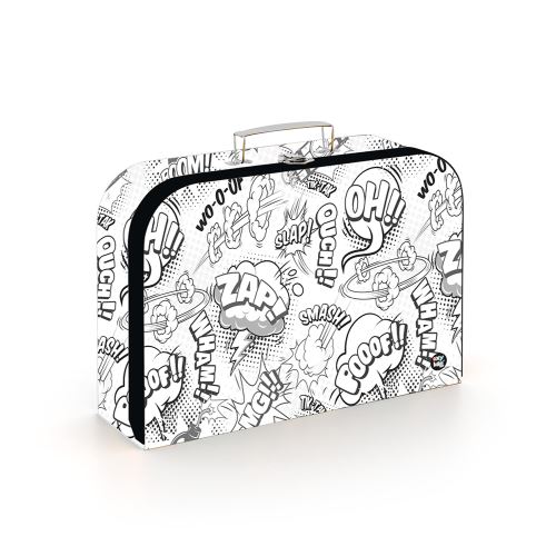 Gyermek laminált aktatáska 34 cm - Comics White