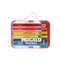 M&G MOCALO akril filctoll, ecsethegy - 12 színből álló készlet (2)