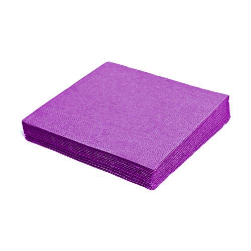 Szalvéta 3-rétegű 33 x 33 cm világoslila 20db