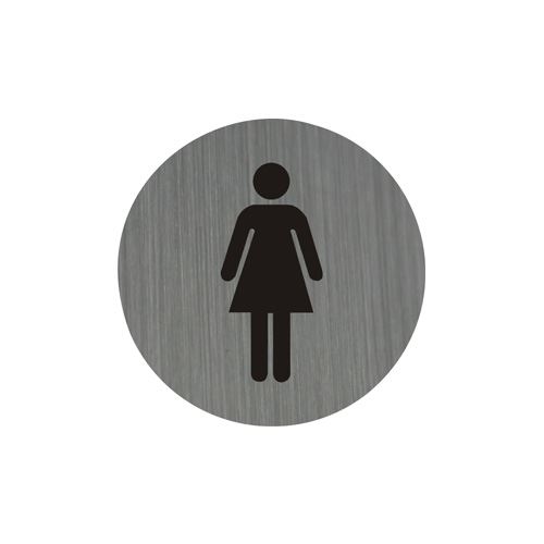 Információs tábla 7,5 cm - női mosdó
