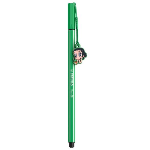 STABILO Pen 68 KPop Demon Hunters filctoll – Zoey smaragd-világoszöld (2)