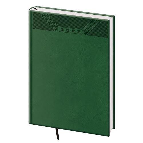 Diár 2027 týždenný A5 Print Classic - zelená