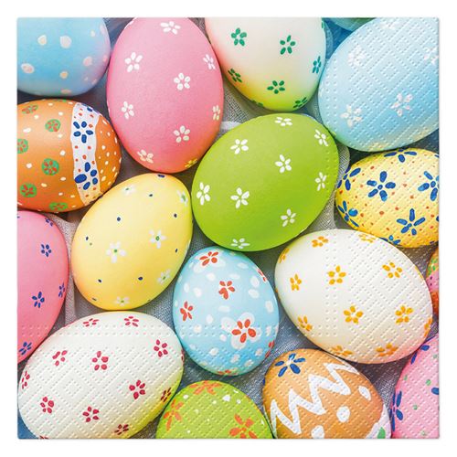 TaT szalvéták 33x33cm Family Eggs