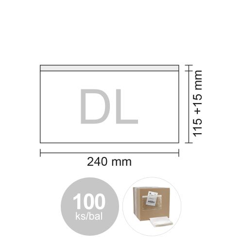 DL boríték 100 db/csomag