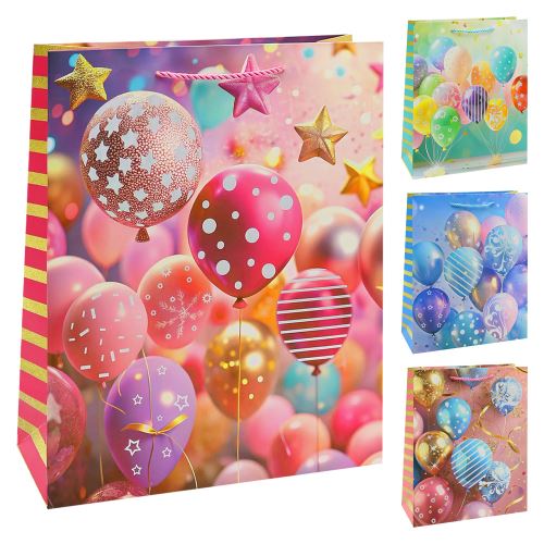 Balloon ajándékzsák 30x12x40 cm