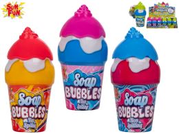 Sun Fun buborékfújó jégkrém 40ml nem kiömlő üvegben 4 színben 24db DBX-ben Sun Fun buborékfújó jégkrém 40ml nem kiömlő üvegben 4 színben 24db DBX-ben