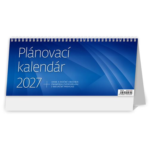 2027-es asztali naptár Tervezőnaptár (irodai)