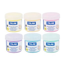 MILAN ujjfesték 40 ml - 6 pasztell színből álló készlet