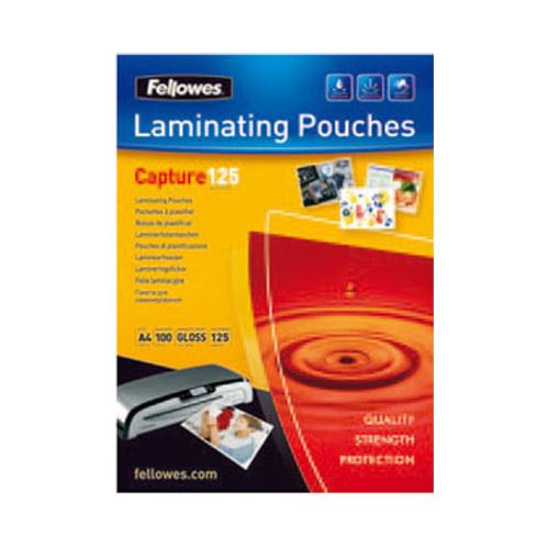 Laminovacie fólie FELLOWES - lesklé 65x95 mm, 125 µm