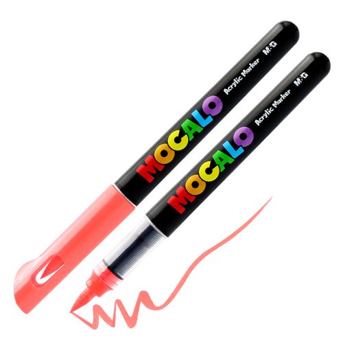 M&G MOCALO akril filctoll, ecsethegy - Neon piros 201