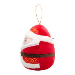 SQUISHMALLOWS karácsonyi Mikulás dísz szemüveggel - Nick, 10 cm (3)