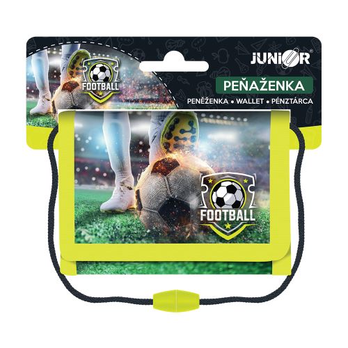 Gyermek textil pénztárca JUNIOR S8 - Labdarúgás