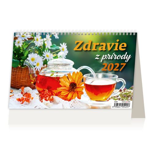 Stolový kalendár 2027 Zdravie z prírody