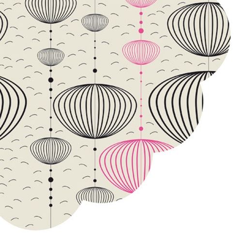 Obrúsky PAW R 32 cm Swing with the Clouds