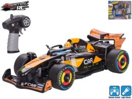 Roadstar R/C formula čierna 13,5cm 2,4GHz plná funkcia na dobíjaciu batériu so svetlom v k